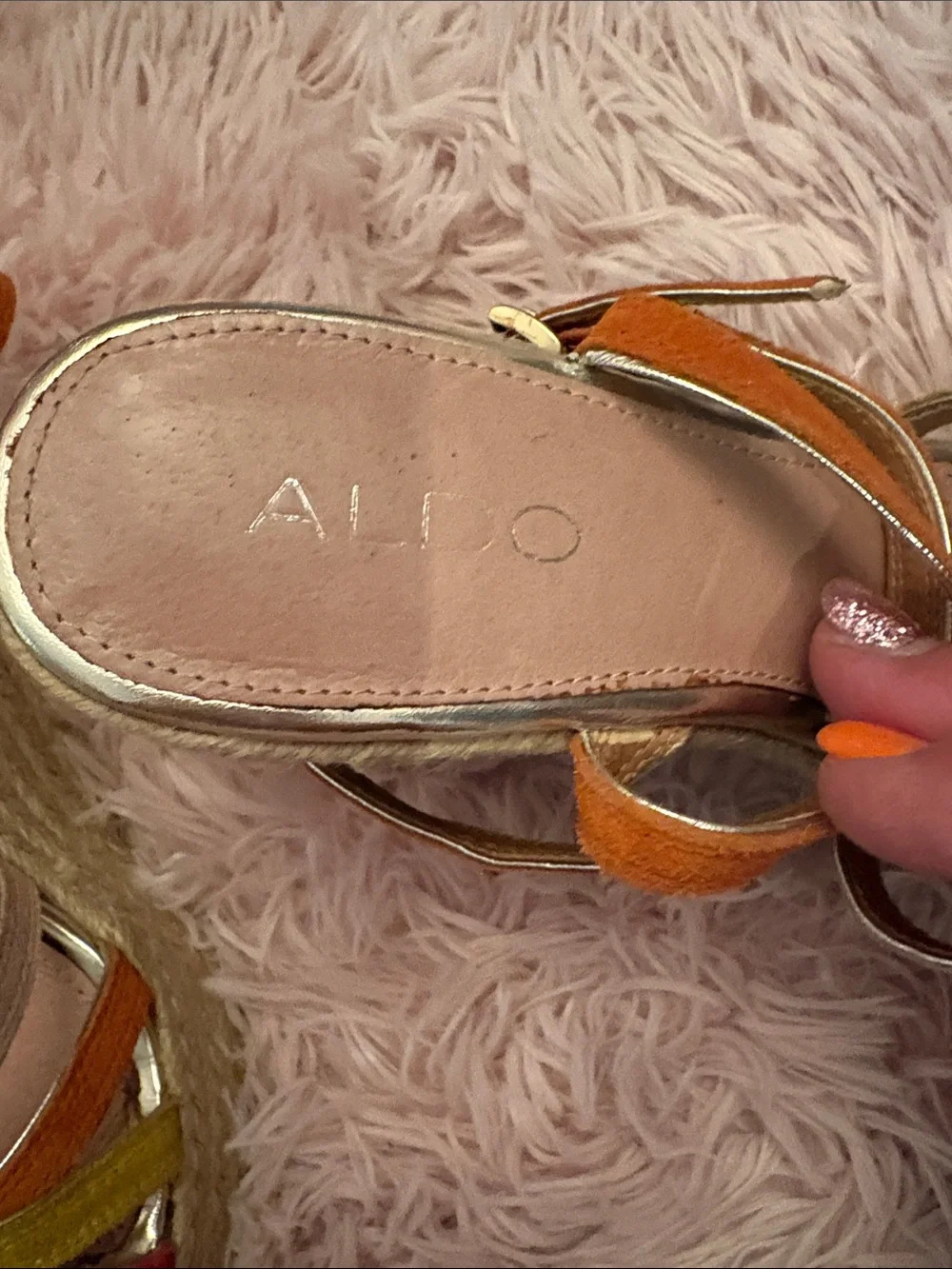 Aldo wedge sandals